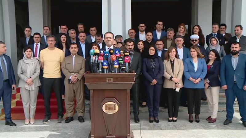 فراکسیۆنی پارتی بۆ سەرۆکی پەرلەمان: ئەگەر کاتی هەڵبژاردن دیارینەکەن زۆرینەی پەرلەمان بەکاردەهێنین